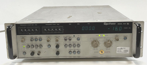 Gigatronics 900 synthesizer - gigatronics,