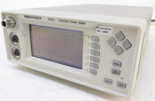 Gigatronics model 8652a - model,